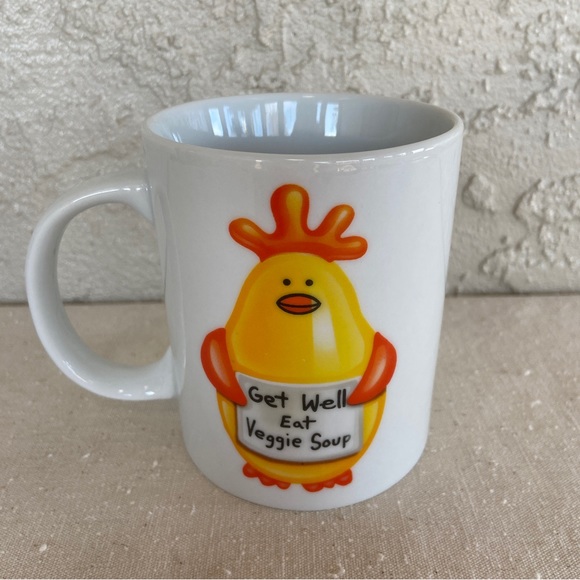 4/$16 Cheerful Teleflora Collectible “Get Well” Coffee, Tea, Cocoa Ceramic Mug - Picture 3 of 5